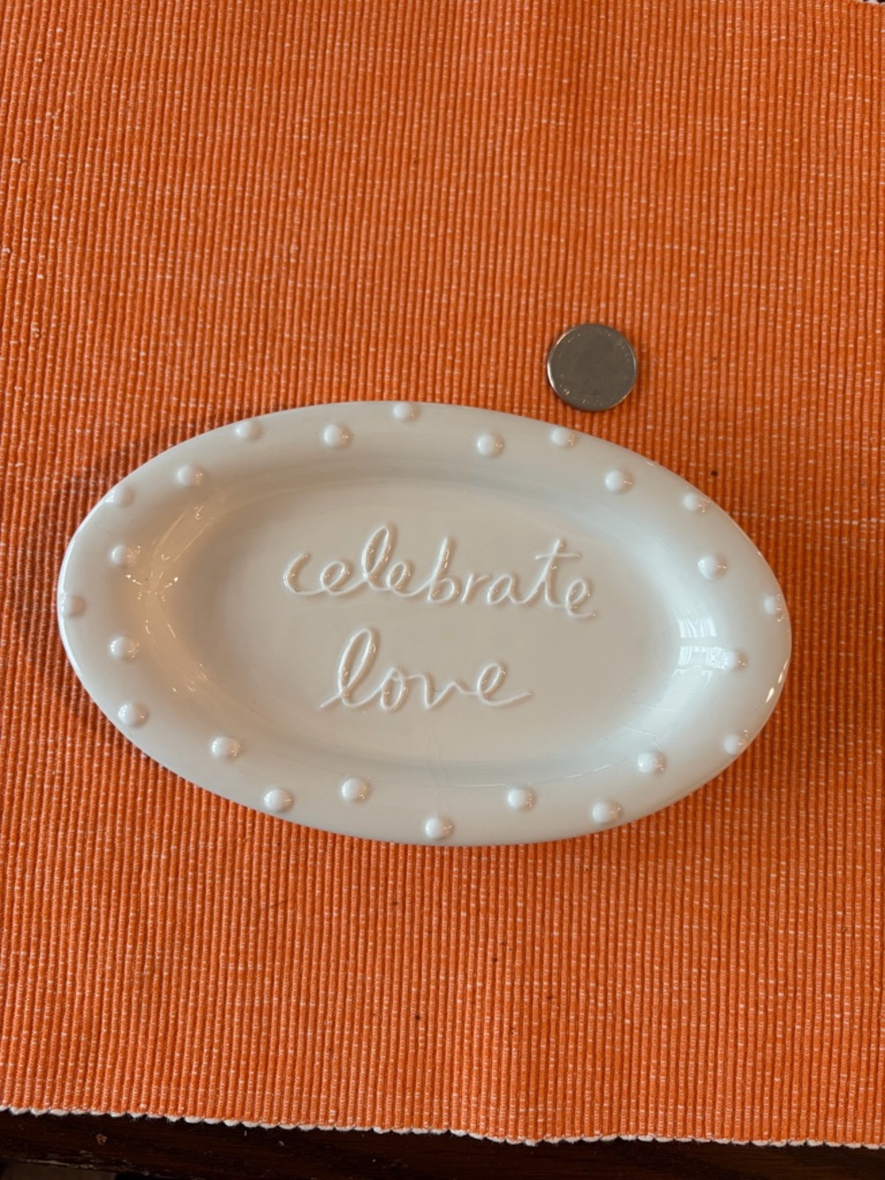 Department 56 jewelry tray/plate